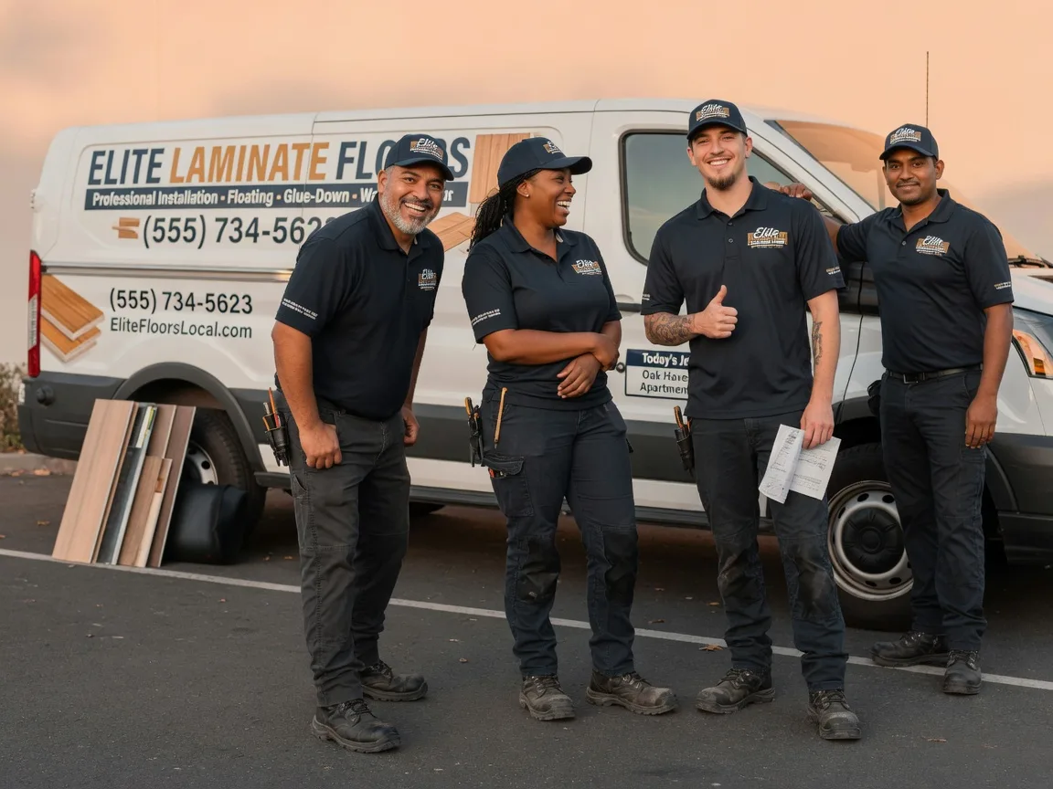Laminate flooring installation company in Lynd, MN